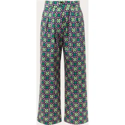 Pantalón recto Chesnut de algodón