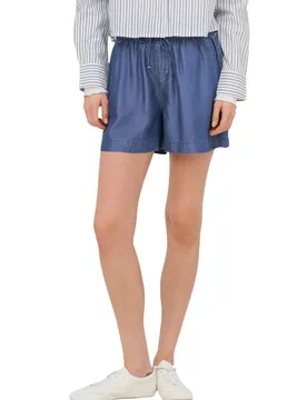 Only Damen Shorts Azurblau 515652
