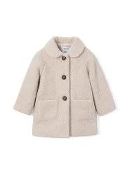 Cappotto da ragazza beige 92