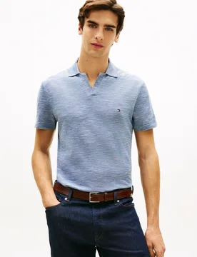 SLUB OXFORD PIQUE REG POLO male - S - FashionsVida