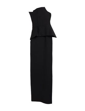 Vestido largo Mujer Negro 40 Mujer
