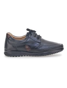 Scarpe Stringate Nere In Vera Pelle da Uomo 2023 40