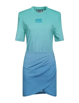Mini-Kleid Damen Tūrkis XXS Damen - Versace Jeans Couture - FashionsVida