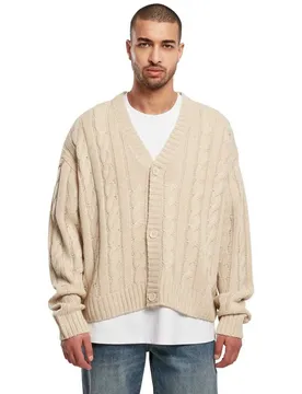 Cardigan Boxy Soft Sea Graass S