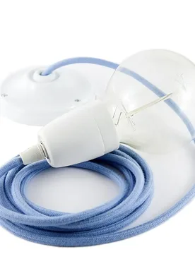 Cables Suspension Luminaire Rc53 2 M Ocean / White One Size - Creative - FashionsVida