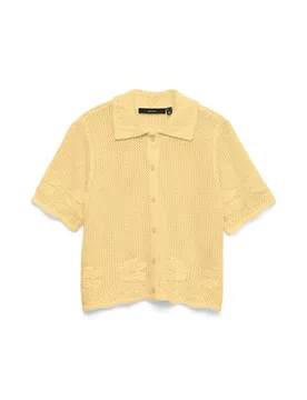 VMMYSTIC BEACH 2/4 POLONECK CARDIGA female - XS - FashionsVida