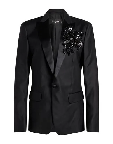Blazer Herren Schwarz 46,56 Herren - Dsquared2 - FashionsVida
