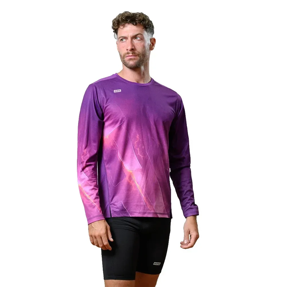 K Running Maglietta A Maniche Lunghe Stellar Alfa Orionis L - 42K Running - FashionsVida