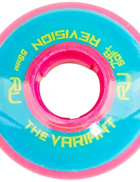 Roues De Patins Variant Soft 4 Unités Clear 76 mm/74A unisex