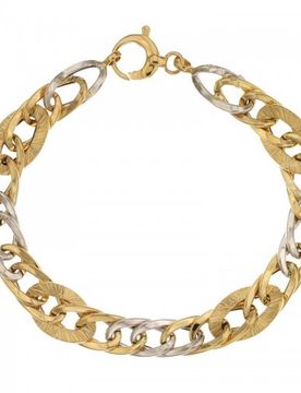 Bracciale da donna Oro giallo e bianco 803321733699