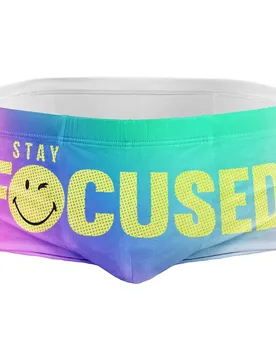 Slip De Bain Boxer Smileyworld Focused