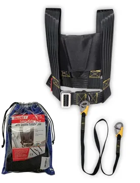 Adult Double Iso Safety Line Harness 185 Cm One Size unisex - Lalizas - FashionsVida