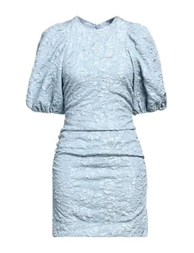 Mini-Kleid Damen Himmelblau 40 Damen - Ganni - FashionsVida