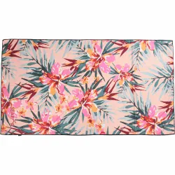 Velour floral toallas playa Rosa (UNICA)