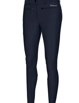 Damen Reithose TESSA Softshell Grip, navy 38 - Pikeur - FashionsVida