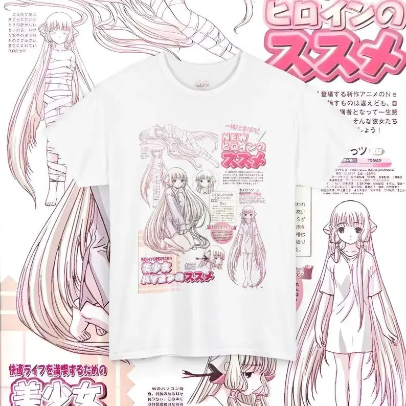 Anime Chobits T-Shirt Anime Graphic Tee Gift - Aliexpress - FashionsVida