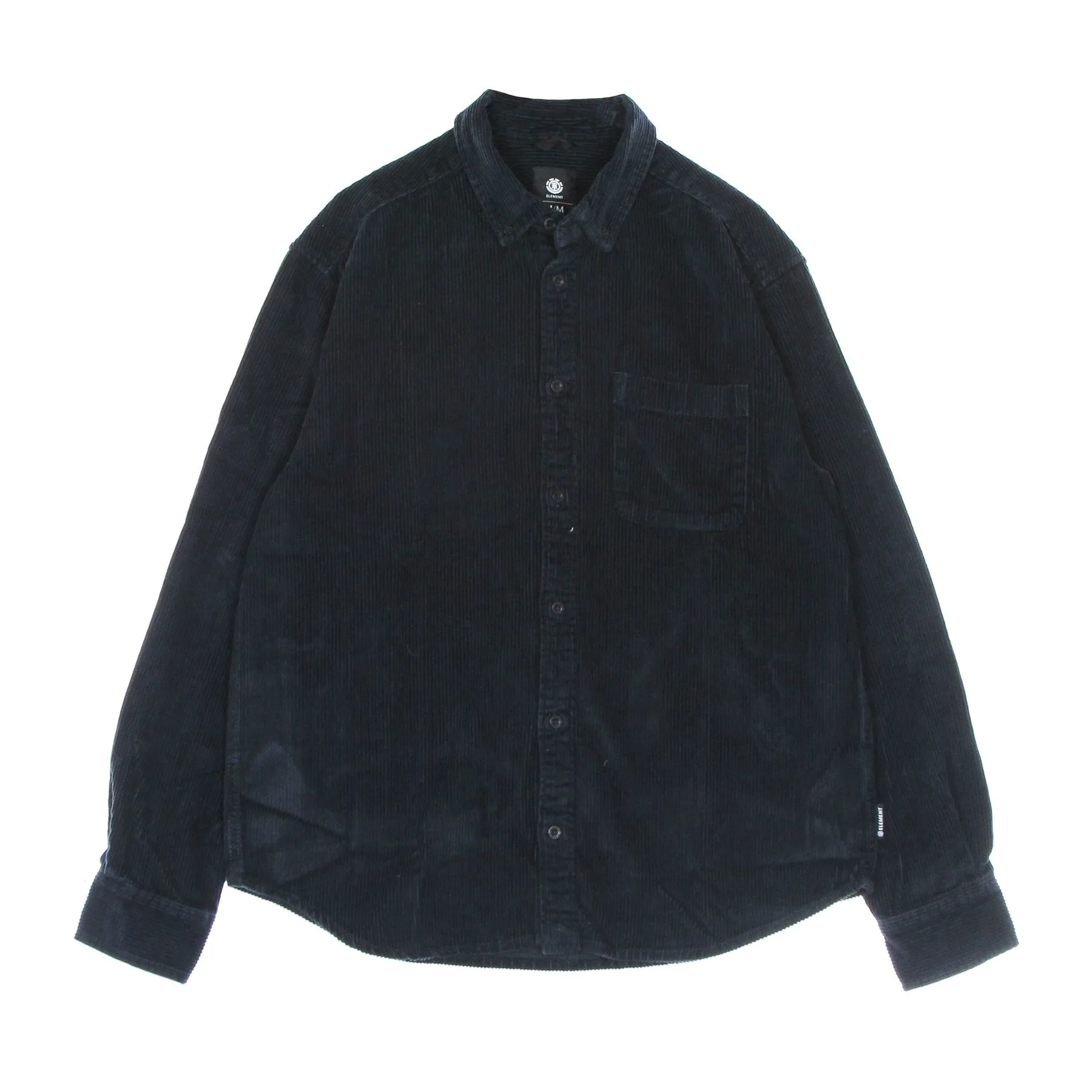 Camicia Manica Lunga Uomo Bold Corduroy Eclipse Navy - Element - FashionsVida
