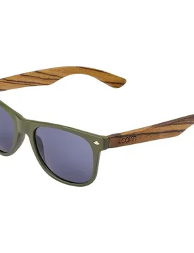 Lunettes De Soleil Hybrid Matt Khaki / Wood CAT3 Homme