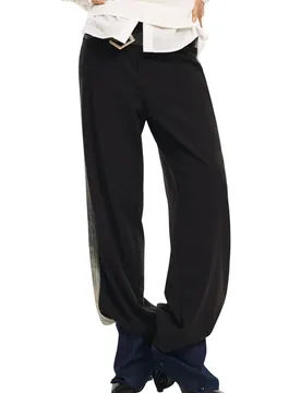 Desigual Damen Hose Schwarz 506336