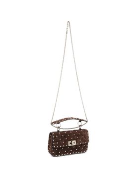 Small Rockstud Spike Shoulder Handbag