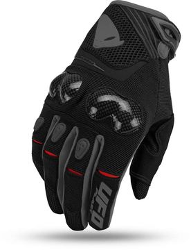 Guanti Moto Cross Enduro Modello Reason Nero Con Protezi taglia 2X