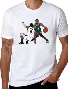 Kemba Walker Crosses Over Kyrie T-Shirt funny t shirts dark humor man t shirt heavy cotton T-Shirt - Aliexpress - FashionsVida