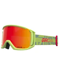 Skibrille – Herren – Revolt Revolt Glacier Green Burst Vivid Ember für Herren Grün