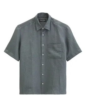 Marc O'Polo Camisa de lino azul L - Marc O'Polo - FashionsVida