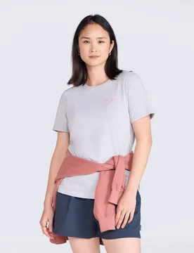 Marina Womens Logo T-Shirt - Grey - Grey - Size: 18 - Animal - FashionsVida
