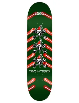 Planche De Skateboard Rat Bones Holiday ´25 8.75´´ Green / Red Foil One Size unisex - Powell Peralta - FashionsVida