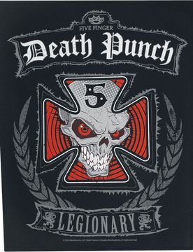 Backpatch - Legionary - schwarz/rot/weiß - Lizenziertes Merchandise! - None - unisex