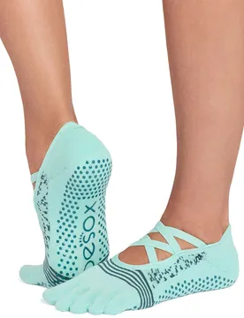 Chaussettes Full Toe Elle Tec Pilates Grip Aquamarine EU 39-42 1/2