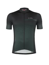 Löffler Maillot de ciclismo para hombre Coogan FZ Mid verde oscuro 52