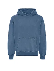 Felpa con cappuccio - Hoodie blu S