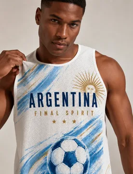 Men Soccer Tank Top Argentina Graphic Sleeveless Vest Summer Muscle Shirt Casual Gym Beach Fan Streetwear Workout Top - Aliexpress - FashionsVida