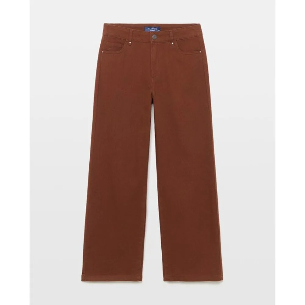 Pantalón ancho liso de mujer - Lloyd's - FashionsVida