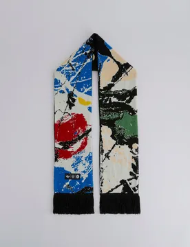 Manchester United x Stone Roses Scarf Multi None - Adidas - FashionsVida