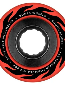 Roues De Skateboard Rought Riders Eternal Flame Red 56mm/80A unisex