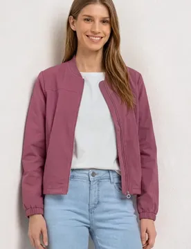 Langarm Blouson mit Zipper female