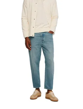 Jeans 21011856 Tapered Fit Medium Light 34