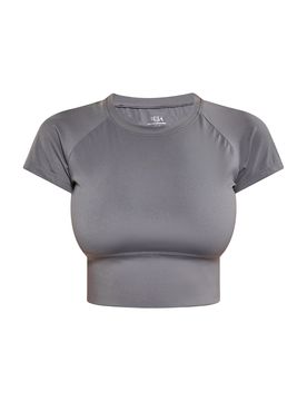 IZIA Camiseta gris oscuro