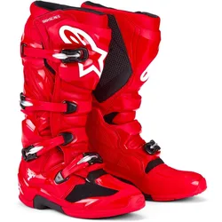 Stivali Moto Cross Enduro TECH 7 Bright Rosso taglia 14