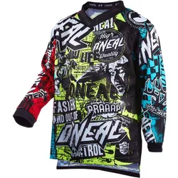 Maglia Moto Cross Enduro Bambino Element V.22 Wild Mul taglia XL