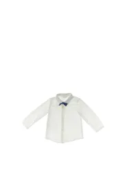 Camicia con papillon BIANCO 12M