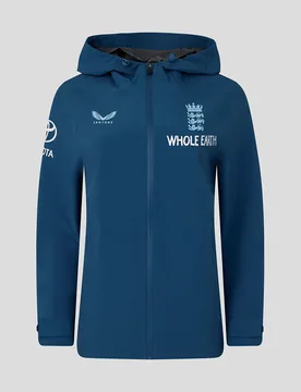 England Cricket Women's 26/27 Training Rain Jacket BLUE 16 female - Castore - FashionsVida