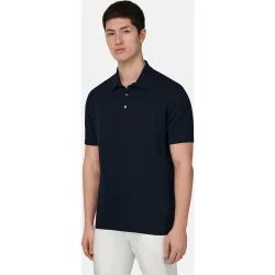 Polo de algodón crepé