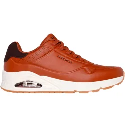 Uno - tailored air zapatilla moda hombre Marron (42)