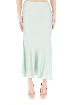 Gonna in viscosa AZZURRO CHIARO L