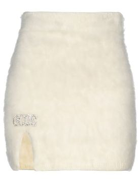 Minirock Damen Elfenbein L,M,S Damen