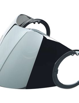 Visiera Argento Antigraffio Modello CITY 18-1 per Casco taglia uni